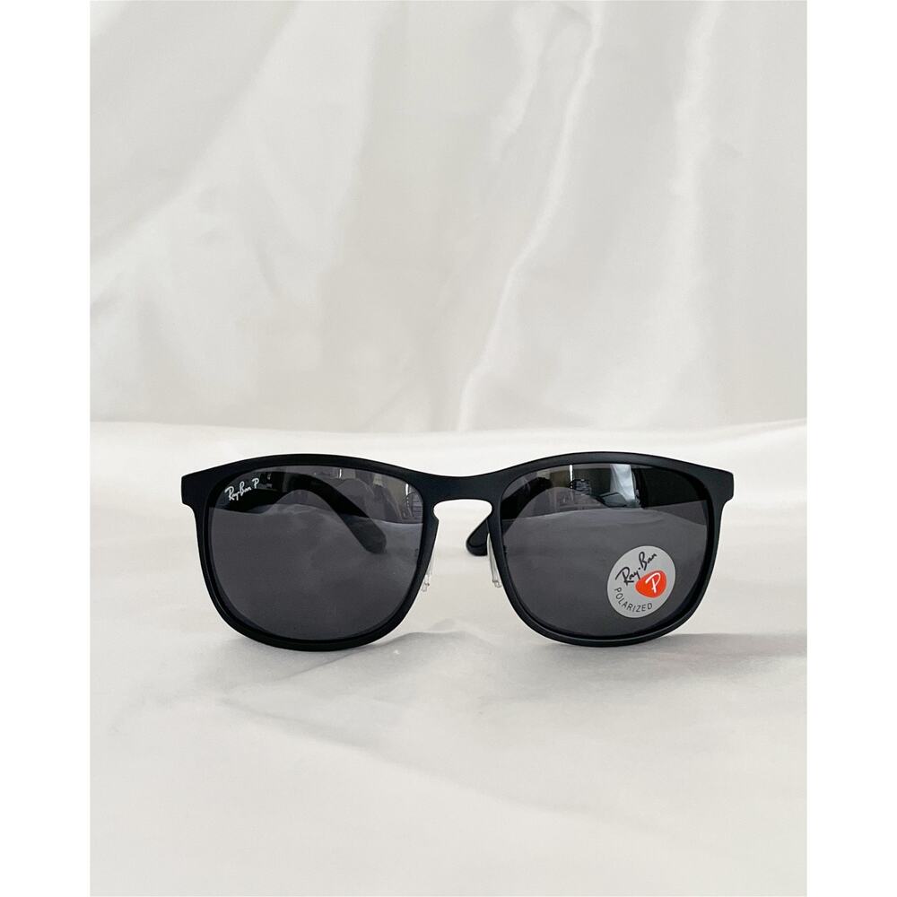 RAY BAN RB4264 Matte Matte Black Sunglasses Men NWT